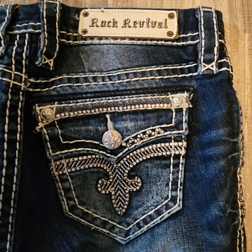Rock Revival Size 27 Roselin Boot Cut Jeans